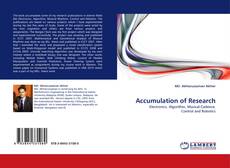 Capa do livro de Accumulation of Research 