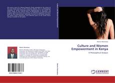 Copertina di Culture and Women Empowerment in Kenya