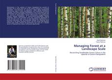 Managing Forest at a Landscape Scale kitap kapağı