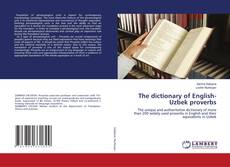 Capa do livro de The dictionary of English-Uzbek proverbs 