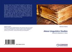 Capa do livro de Ateso Linguistics Studies 