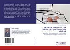 Financial Analysis of the Tirupati Co Operative Bank Limited的封面