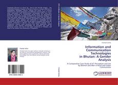 Capa do livro de Information and Communication Technologies in Bhutan: A Gender Analysis 