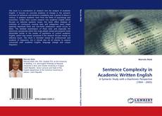 Buchcover von Sentence Complexity in Academic Written English