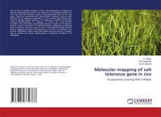 Capa do livro de Molecular mapping of salt tolerance gene in rice 