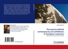 Capa do livro de The powers behind contemporary art exhibitions in European museums 