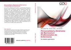 Capa do livro de Personalidad y Síndrome de Burnout en Profesionales de Enfermería 