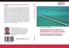 Bookcover of Optimización de tableros isostáticos de vigas artesa