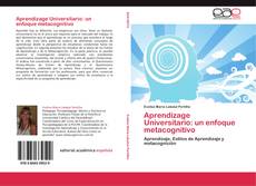 Buchcover von Aprendizage Universitario: un enfoque metacognitivo