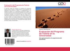 Обложка Evaluación del Programa de Tutoría en la Universidad