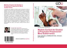 Buchcover von Modelo Control de Gestión a Proyectos Preparación Mina Subterránea