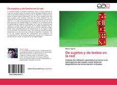 Buchcover von De sujetos y de textos en la red