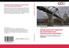 Buchcover von Integración de registros de autoridad con información semántica