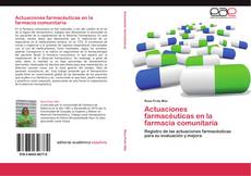 Buchcover von Actuaciones farmacéuticas en la farmacia comunitaria