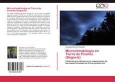 Capa do livro de Microclimatología en Tierra de Pinares (Segovia) 