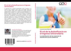 Buchcover von El rol de la Autoeficacia en el Ingreso Universitario