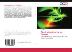 Capa do livro de Electricidad verde en Europa 