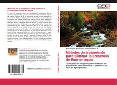 Portada del libro de Métodos de tratamiento para eliminar la presencia de flúor en agua