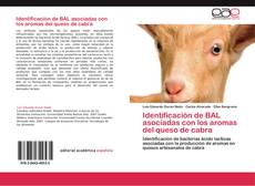 Copertina di Identificación de BAL asociadas con los aromas del queso de cabra