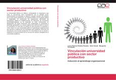 Vinculación universidad pública con sector productivo的封面