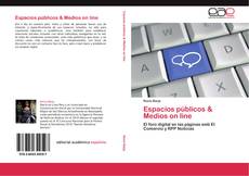 Bookcover of Espacios públicos & Medios on line
