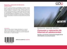 Buchcover von Consumo y valoración de Internet en adolescentes