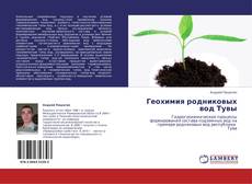 Bookcover of Геохимия родниковых вод Тувы