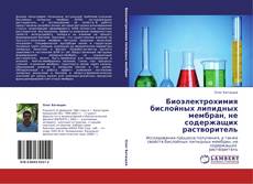 Bookcover of Биоэлектрохимия бислойных липидных мембран, не содержащих растворитель