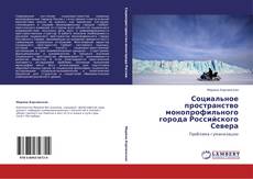 Copertina di Социальное пространство монопрофильного города Российского Севера