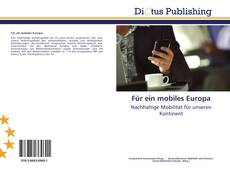 Portada del libro de Für ein mobiles Europa