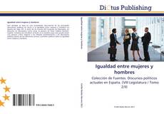 Buchcover von Igualdad entre mujeres y hombres