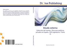 Buchcover von Deuda externa