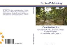 Buchcover von Cambio climático