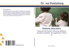 Bookcover of Sistema educativo