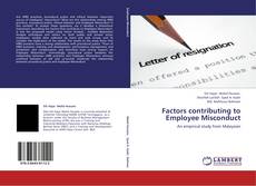 Factors contributing to Employee Misconduct kitap kapağı