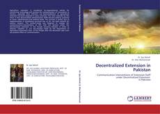 Decentralized Extension in Pakistan kitap kapağı