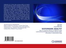 Capa do livro de WATERMARK ANALYST 