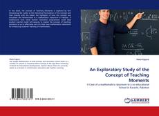 Capa do livro de An Exploratory Study of the Concept of Teaching Moments 