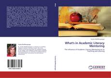 Buchcover von What's in Academic Literacy Mentoring