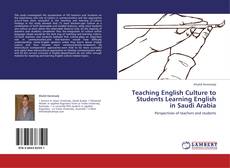 Buchcover von Teaching English Culture to Students Learning English in Saudi Arabia
