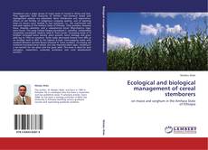 Обложка Ecological and biological management of cereal stemborers
