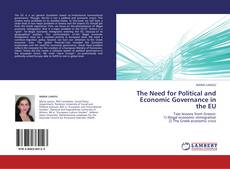 Buchcover von The Need for Political and Economic Governance in the EU
