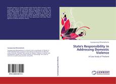 Buchcover von State's Responsibility in Addressing Domestic Violence