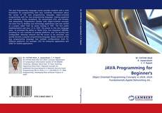 Capa do livro de JAVA Programming for Beginner's 