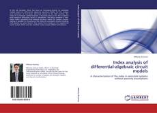 Capa do livro de Index analysis of differential-algebraic circuit models 