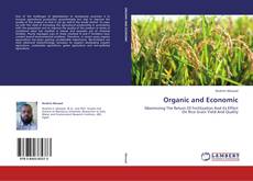 Capa do livro de Organic and Economic 