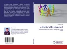 Capa do livro de Institutional Development 
