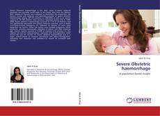 Severe Obstetric haemorrhage kitap kapağı