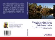 Couverture de Physically based parameter estimation methods for hydrological models