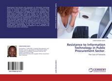 Capa do livro de Resistance to Information Technology in Public Procurement Sector. 